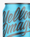 Matte Metallic Can Mockup Matte Metallic Can Mockup