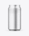 Matte Metallic Can Mockup Matte Metallic Can Mockup