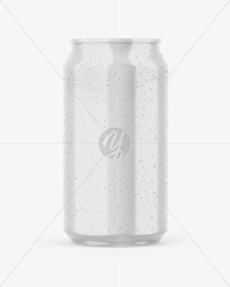 Glossy Can Mockup