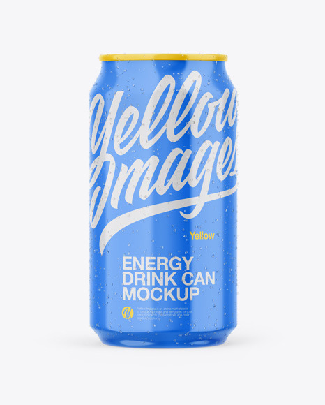 Glossy Can Mockup