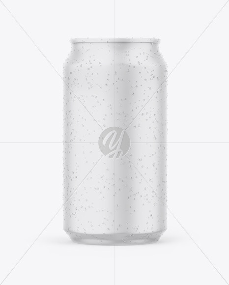 Matte Can Mockup