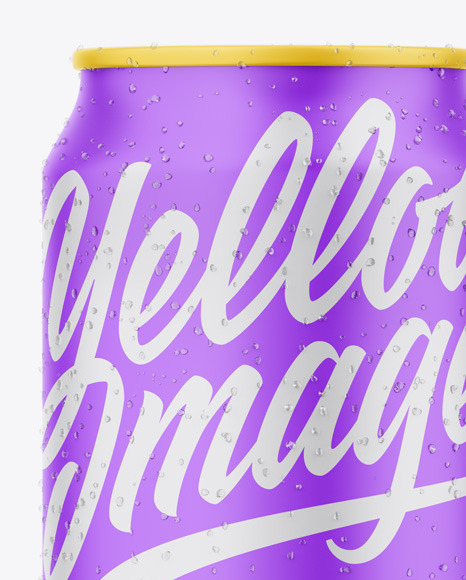Matte Can Mockup Matte Can Mockup