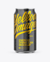 Metallic Can W/ Glossy Finish Mockup Metallic Can W/ Glossy Finish Mockup