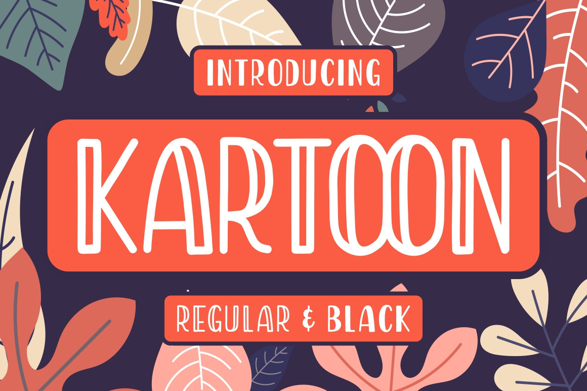 Kartoon - Display Font Kartoon - Display Font