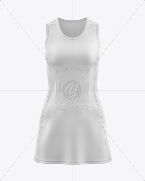 Women's Netball Dress Mockup