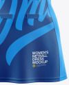 Women's Netball Dress Mockup