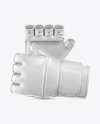 Two MMA Gloves Mockup