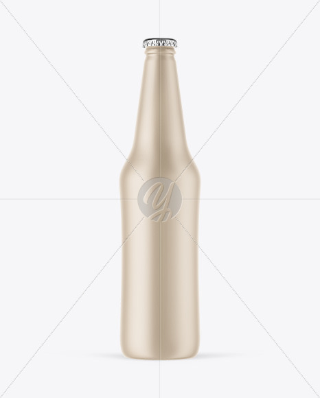 Ceramic Beer Bottle Mockup