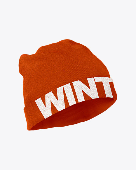 Winter Hat Mockup