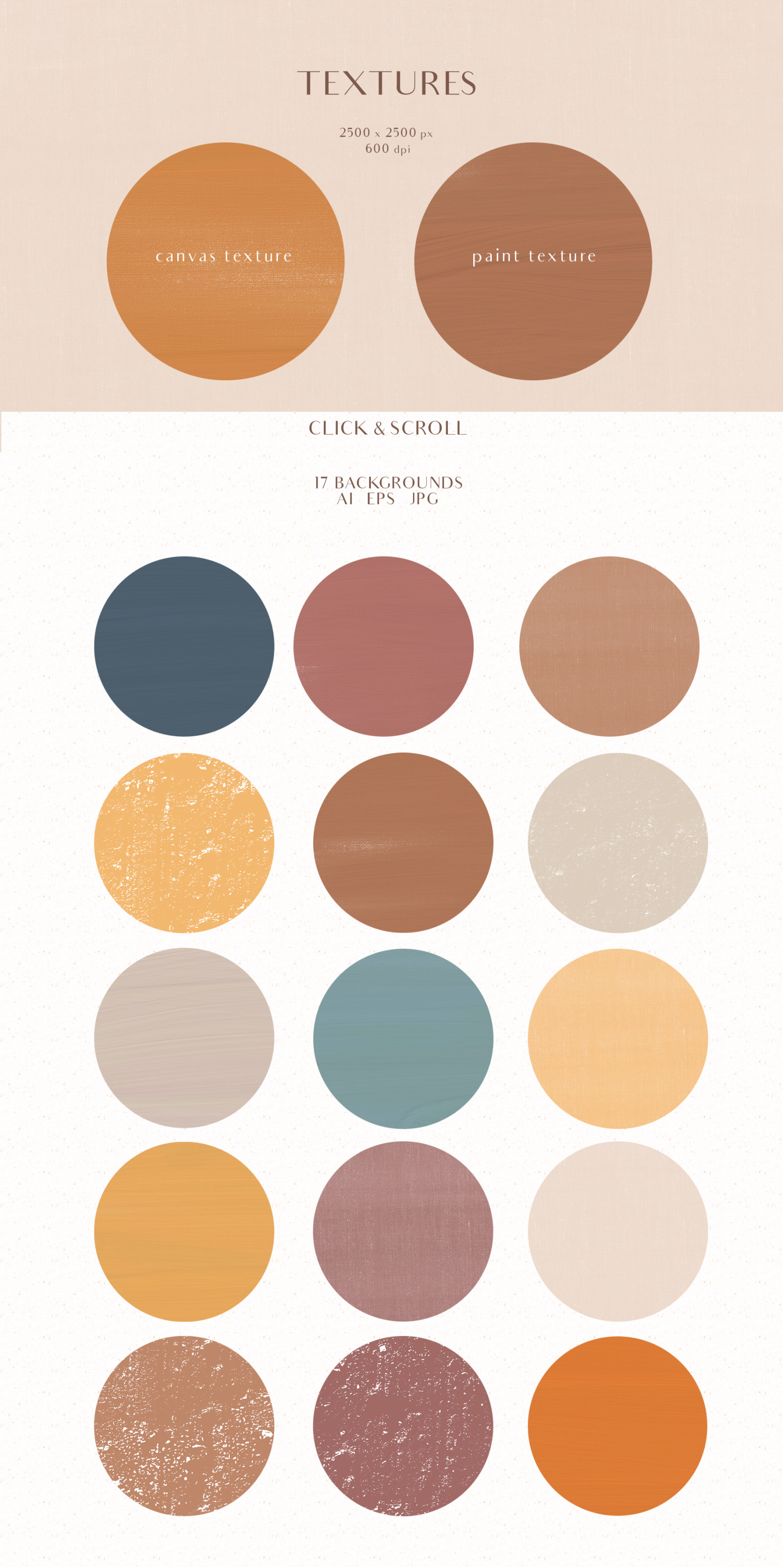 Moon and sun collection