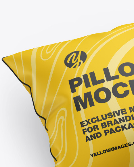 Matte Pillow Mockup