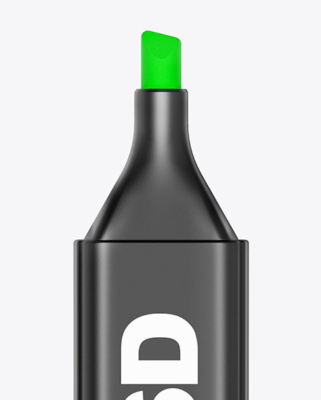 Highlighter Pen Mockup