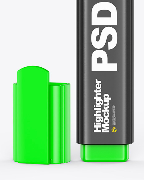 Highlighter Pen Mockup