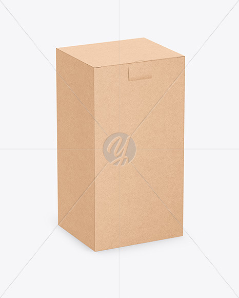 Kraft Box Mockup