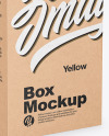 Kraft Box Mockup