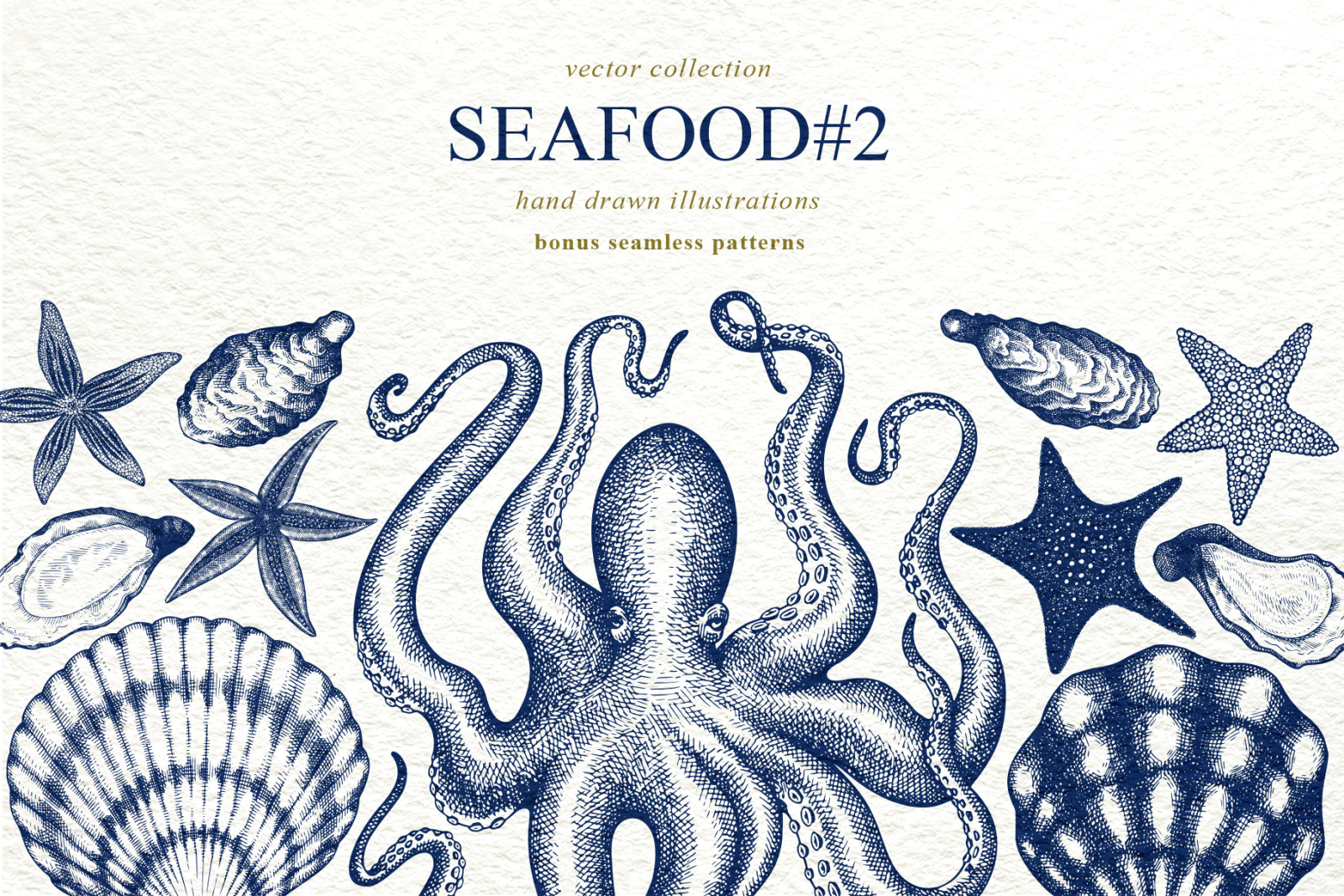 Seafood Vector Collection #2