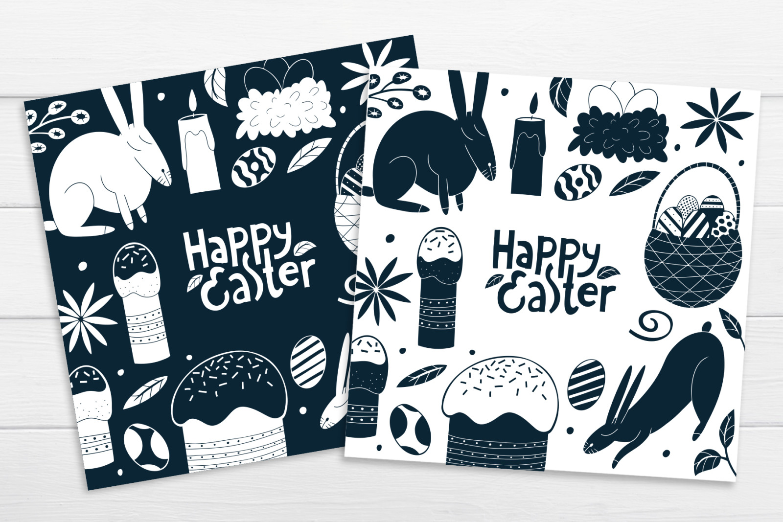 Cute Easter Vector Collection