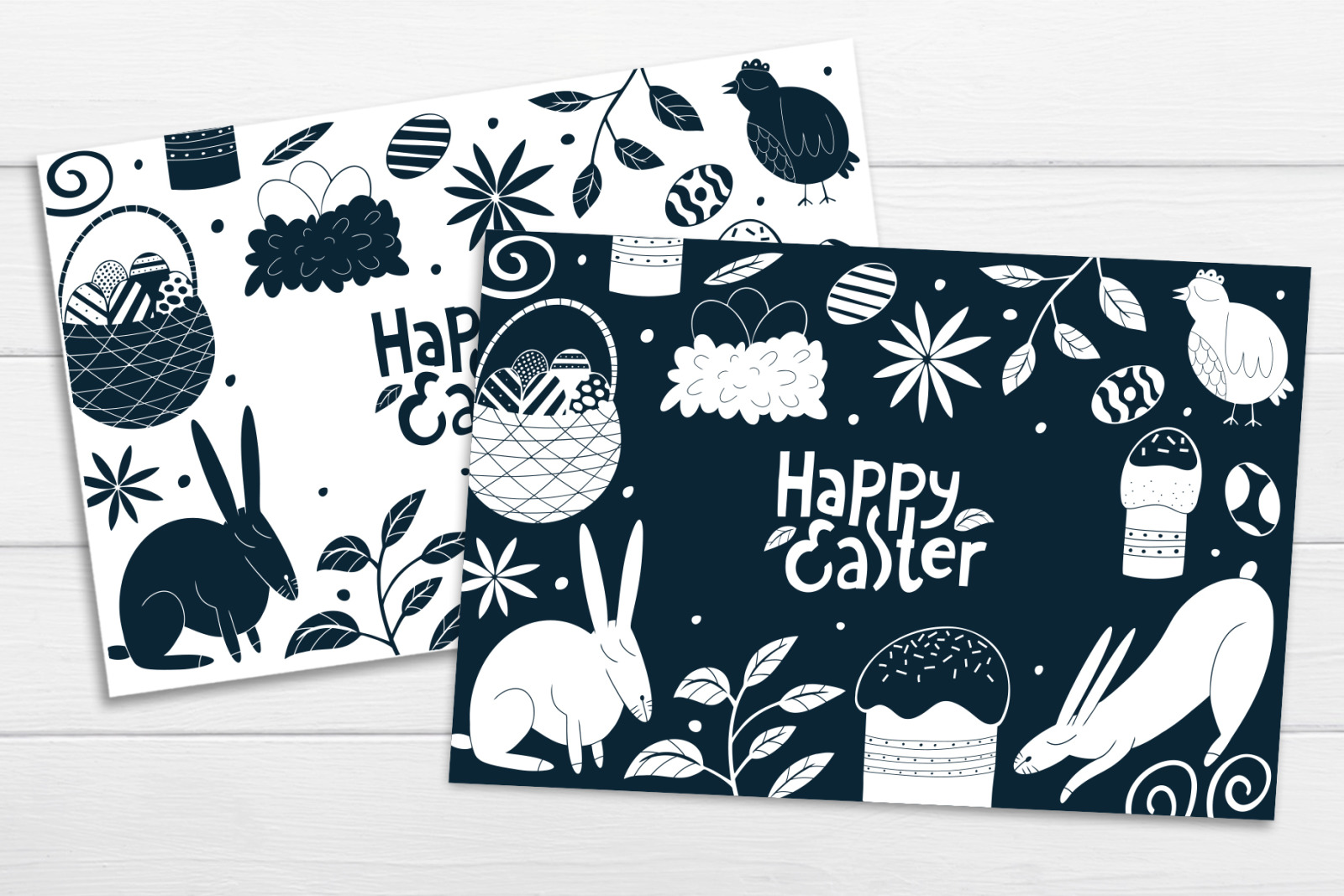 Cute Easter Vector Collection