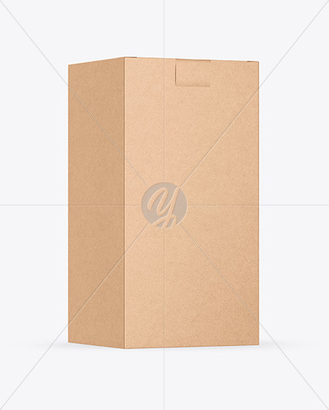 Kraft Box Mockup