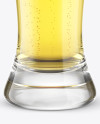 Weizen Glass with Pilsner Beer Mockup