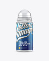 Clear Glass Roll-On Deodorant Mockup Clear Glass Roll-On Deodorant Mockup