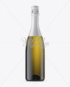 Antique Green Champagne Bottle Mockup