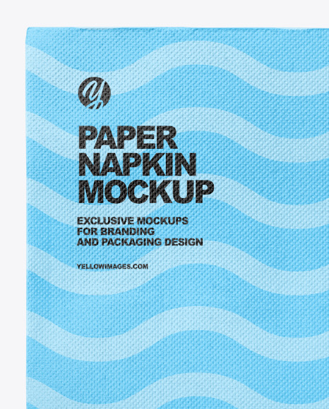 Paper Napkin Mockup