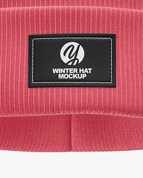 Winter Hat Mockup