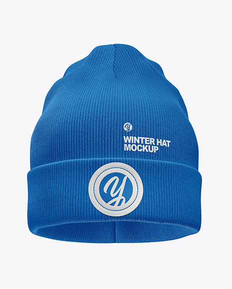 Winter Hat Mockup