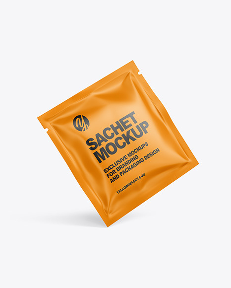 Matte Sachet Mockup