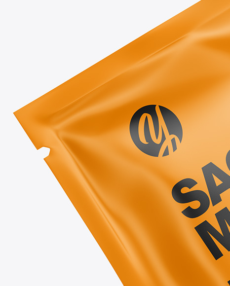 Matte Sachet Mockup