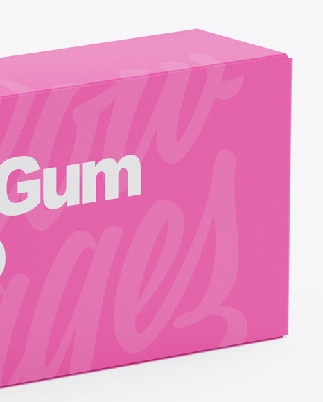 Bubble Gum Pack Mockup