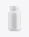 Glossy Plastic Pills Bottle Mockup