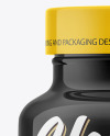 Glossy Plastic Pills Bottle Mockup