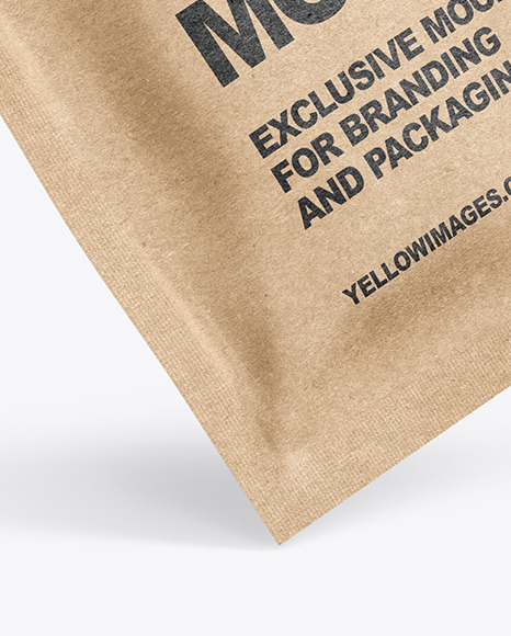 Kraft Paper Sachet Mockup