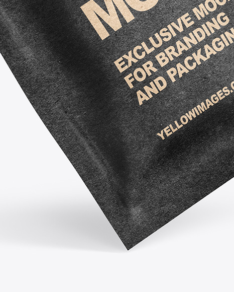 Kraft Paper Sachet Mockup