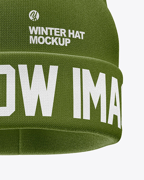 Winter Hat Mockup