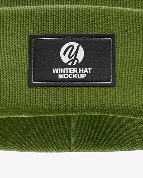 Winter Hat Mockup