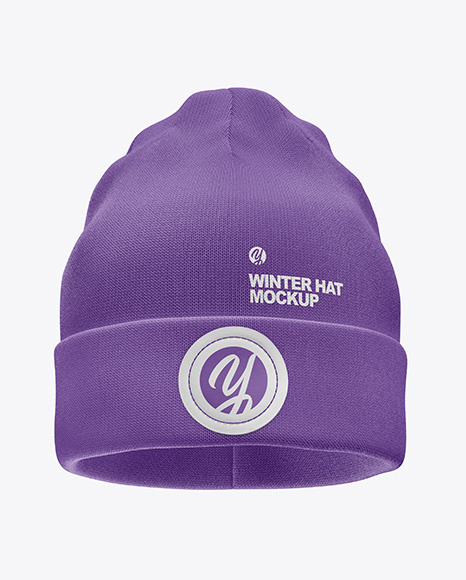 Winter Hat Mockup