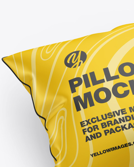 Glossy Pillow Mockup