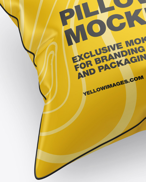 Glossy Pillow Mockup