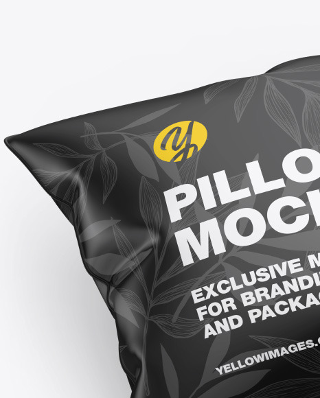 Glossy Pillow Mockup