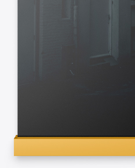 Matte Picture Frame Mockup