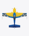 Sport Airplane Mockup - Top View