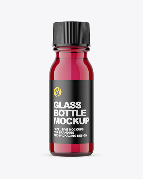 Glass Pharmacy Bottle Mockup - Jars