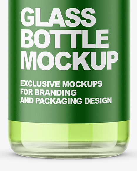 Clear Glass Pharmacy Bottle Mockup Clear Glass Pharmacy Bottle Mockup