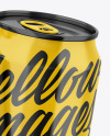 Two Glossy Cans Mockup