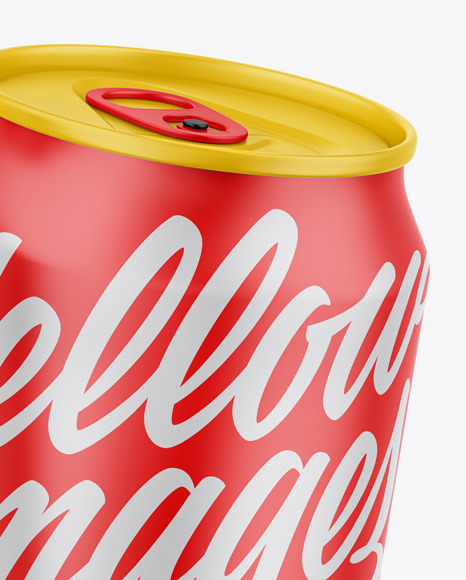 Two Matte Cans Mockup