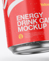 Two Metallic Cans W/ Glossy Finish Mockup Two Metallic Cans W/ Glossy Finish Mockup