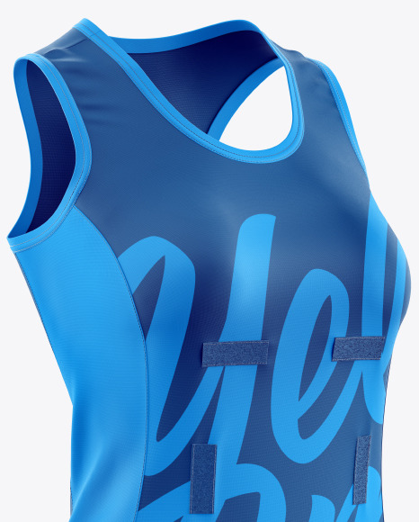 Women's Netball Dress Mockup